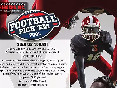 Design a post card for an (american) football pick'em pool