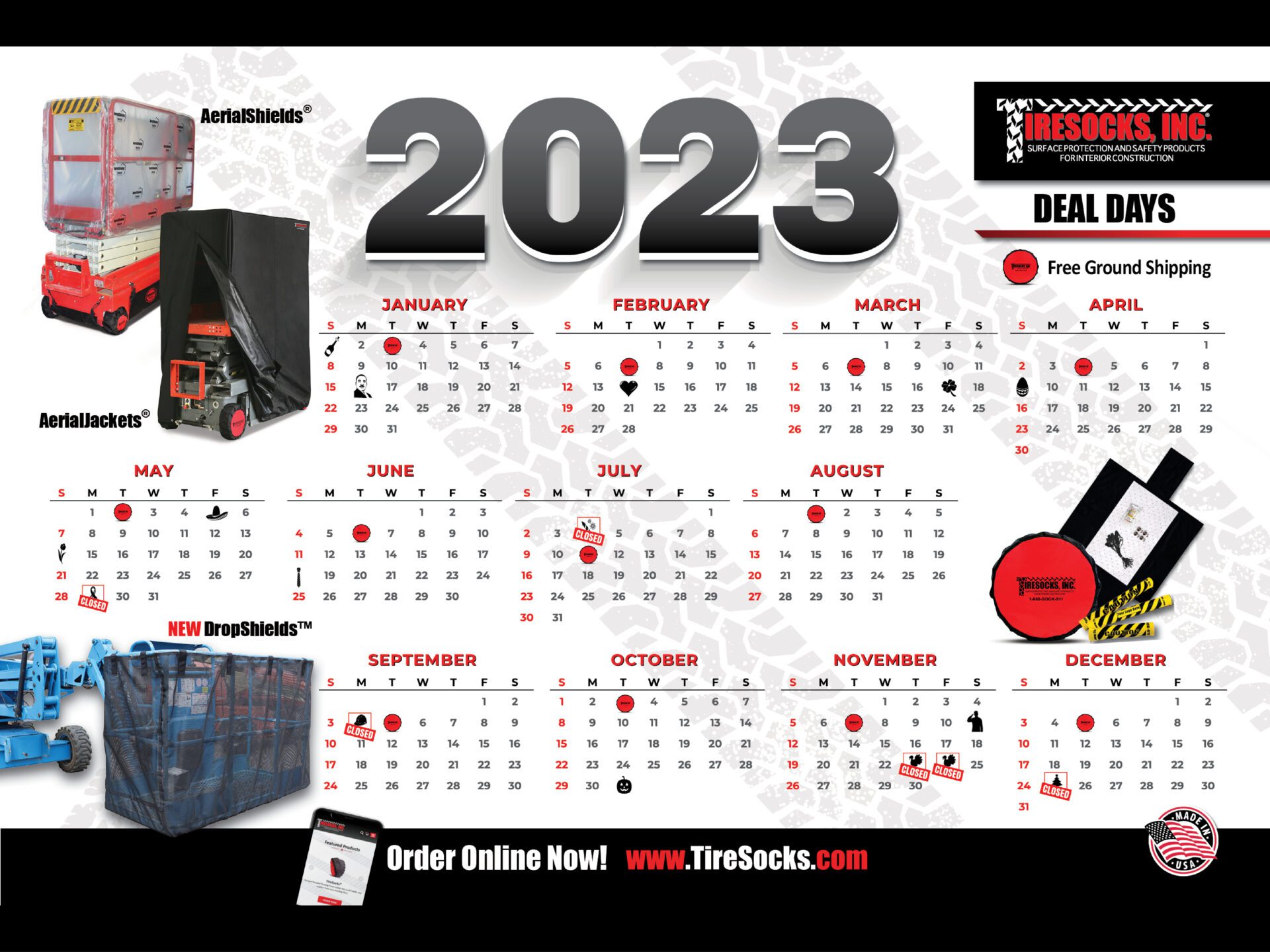 2023 Calendar website image