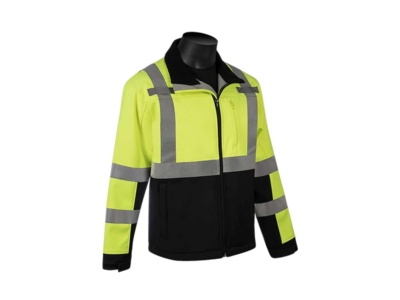 PPE - Soft Shell Jacket - Lime Green - C16728GBX