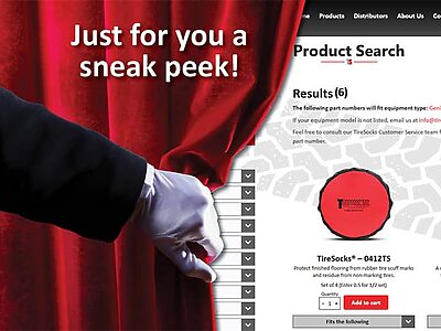 TireSocks Inc. new website sneak peek