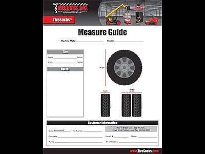 TireSocks Measure Guide